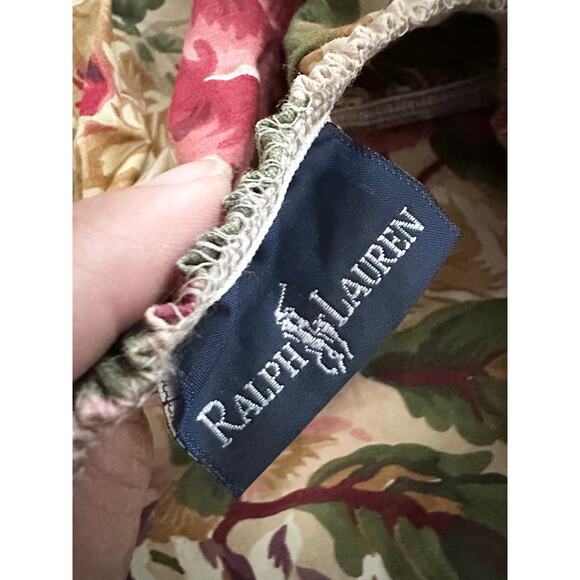 Ralph Lauren Vintage Constance Post Road Floral Full Flat Fitted Two Pillowcases - Picture 6 of 10